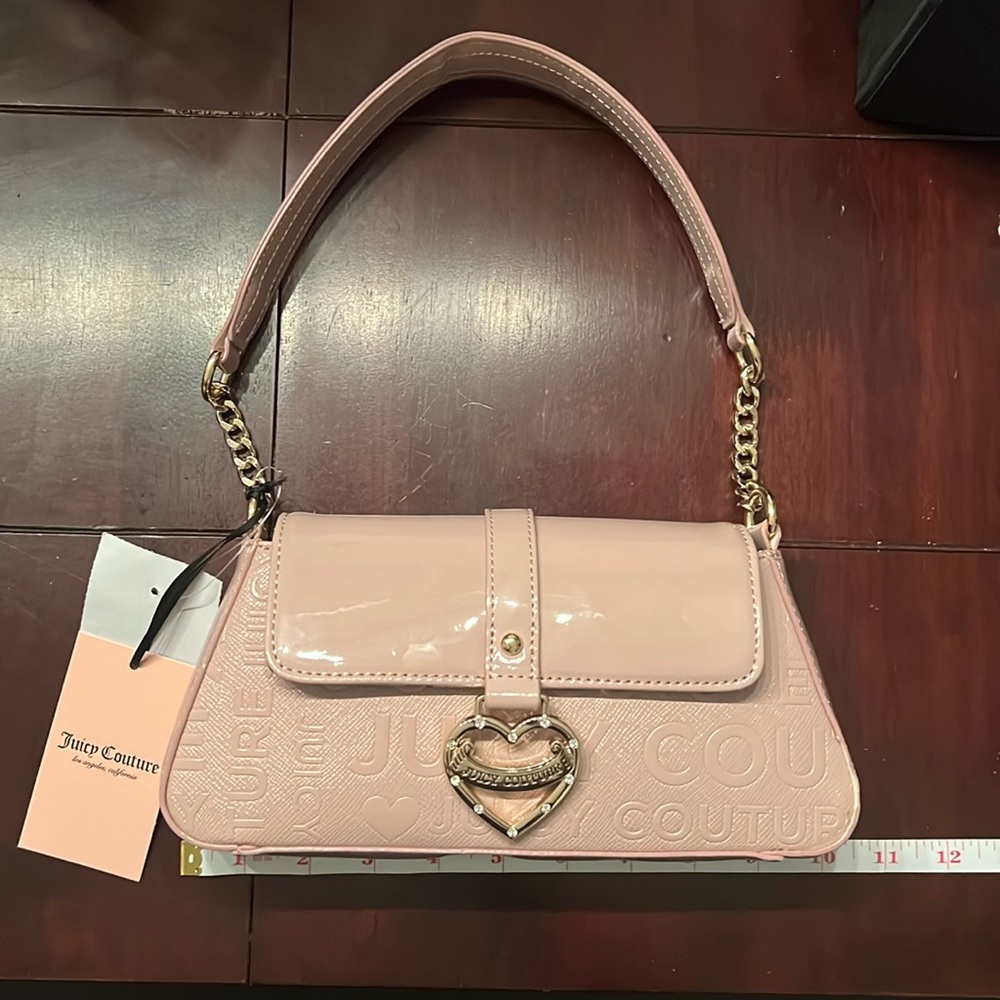 NWT dusty blush juicy couture bag